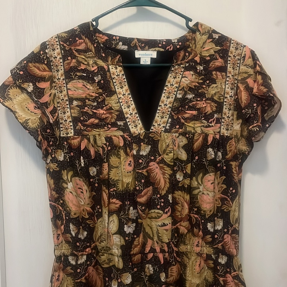 Sundance fleurine ruffle dress - Picture 4 of 10